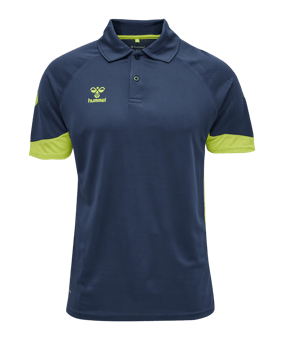 Hummel hmlLEAD Functional Poloshirt Kids F7642 - blau