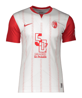 Nike SC Freiburg 50. Jahre Sondertrikot Frauen Trikot Damen Weiß F100