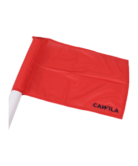 Cawila Eckfahne 45x45cm Rot - rot