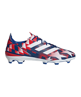 adidas Gamemode FG Weiss Blau - weiss