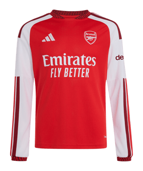 adidas FC Arsenal London Trikot Langarm Home 2026/2027 Kids Rot