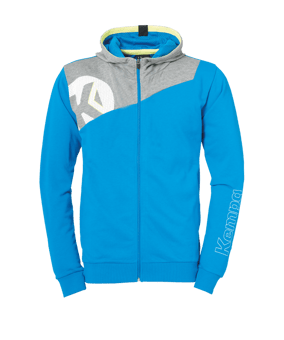 Kempa Core 2.0 Kapuzenjacke Kids Blau F02 - blau
