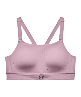 Under Armour Rush High Sport-BH Damen Pink F698 - pink