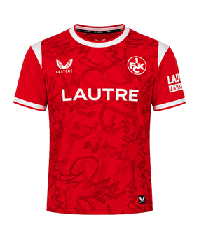 Castore 1. FC Kaiserslautern Trikot Home 2026/2027 Kids Rot - rot