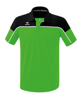 Erima Change by Poloshirt Grün Schwarz | - gruen