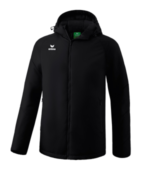 Erima Team Winterjacke Schwarz - schwarz