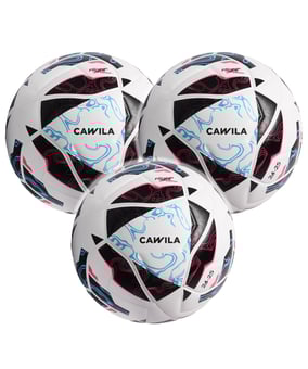 Ballpaket 3 x Cawila Fußball TRITON  - Matchball
