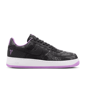 Nike Kobe Air Force 1 Low Schwarz - schwarz