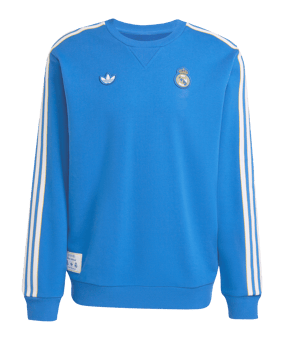 adidas Real Madrid Icon Sweatshirt Blau - blau