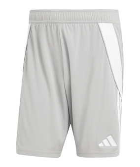 adidas Tiro 24 Short Grau Weiss - grau