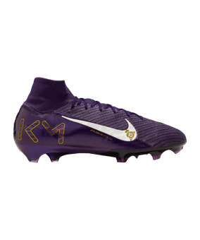 Nike Air Zoom Mercurial Superfly X Elite FG Kylian Mbappe Signature Lila F500 - lila