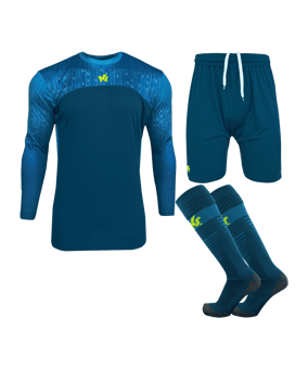 KEEPERsport Torwart Set Premier Kids Blau F405 