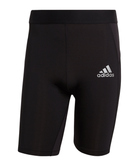 adidas Techfit Short Schwarz - schwarz