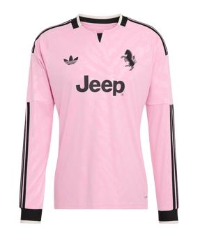 adidas Juventus Turin Trikot Langarm Away 2026/2027 Rosa - rosa