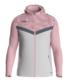 JAKO Iconic Kapuzenjacke Grau F851 | - grau