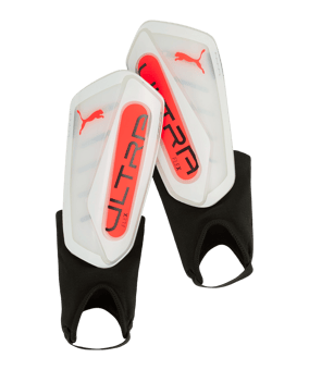 PUMA Ultra Flex Ankle Schienbeinschoner Unlimited Weiss F01