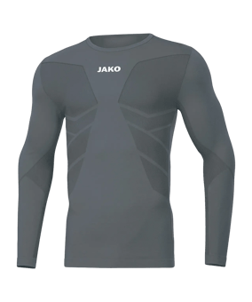 JAKO Comfort 2.0 langarm Grau F40 - grau