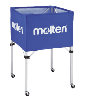 Molten Bk0012-B Ballwagen Trainingzubehör Ballwagen Blau - blau
