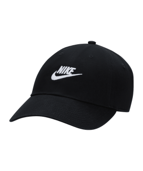 Nike Club Unstructured Futura Wash Cap Schwarz F011 - schwarz