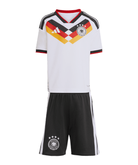 adidas DFB Deutschland Trikot Set Home WM 2026 |  Kids Weiß - weiss