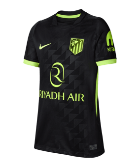 Nike Atletico Madrid Trikot Away 2026/2027 Kids Schwarz F011 - schwarz