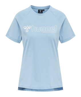 Hummel hmlNONI 2.0 T-Shirt Damen Blau F7165 - blau