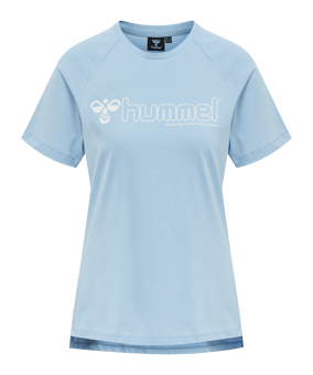 Hummel hmlNONI 2.0 T-Shirt Damen Blau F7165 - blau