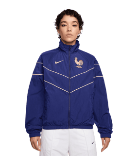 Nike France Woven Jacke Damen Blau F492 - blau