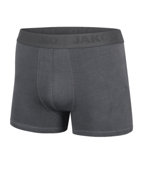 JAKO Boxershorts Premium 2er Pack Grau F21 - grau