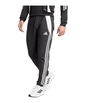 adidas Tiro 24 Trainingshose Schwarz Weiss - schwarz