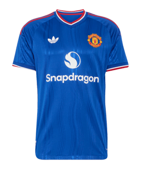 adidas Manchester United Authentic Trikot Away 2026/2027 Blau - blau