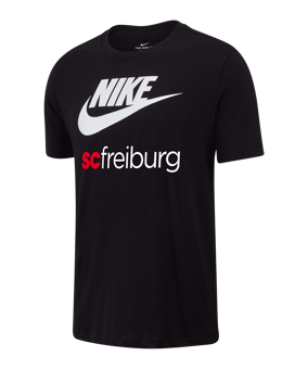 Nike SC Freiburg NSW Futura T-Shirt Schwarz F010 