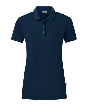 Jako Organic Stretch Polo Shirt Damen Blau F900 - blau