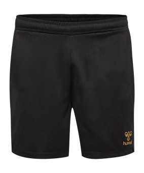 Hummel E24C Poly Short Damen Schwarz F2128 - schwarz