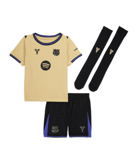 Nike FC Barcelona Minikit Trikot Set Away 2025/2026 Kids Gold F784 - gold