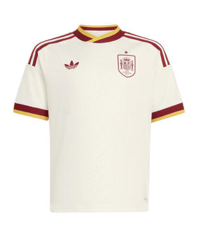 adidas FEF Spanien Trikot Away WM 2026 Kids Weiß - weiss