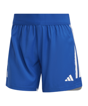 adidas Tiro 23 Match Short Damen Blau Weiss - blau