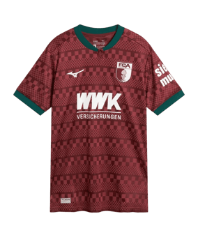 Mizuno FC Augsburg Trikot 3rd 2026/2027 Rot F80 - rot