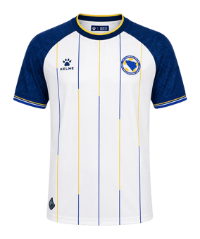 Kelme BIH Bosnien Herzegowina Trikot Away WM 2026 Weiß - weiss