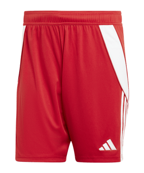 adidas Tiro 24 Short Rot Weiss - rot