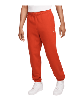 Nike Fleece Solo Swoosh Jogginghose Rot F626 - rot