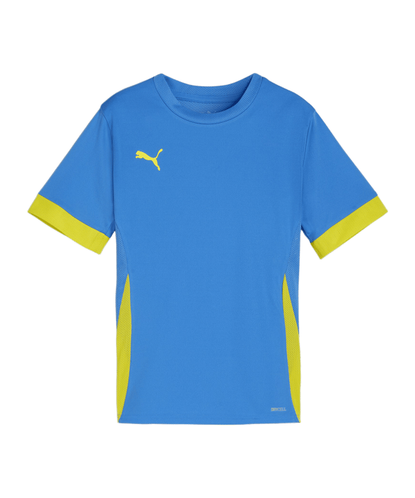 PUMA teamGOAL Matchday Trikot Kids Blau Gelb F16