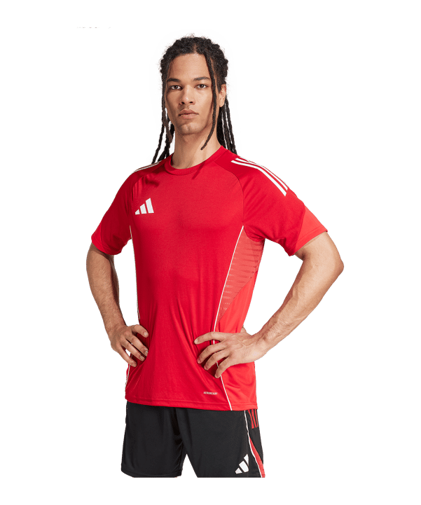 adidas Tiro 25 Competition Trainingsshirt Rot - rot