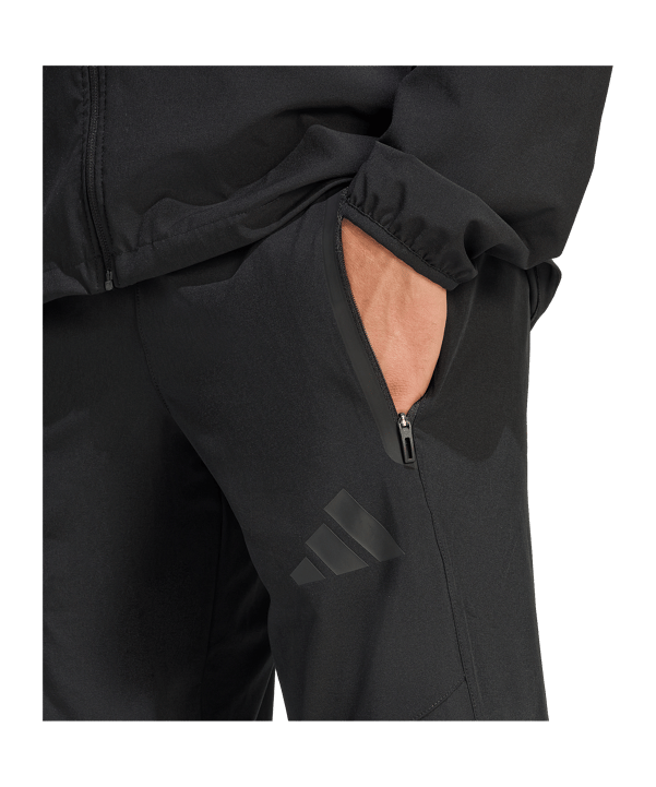 adidas Tiro Travel Woven Hose Schwarz - schwarz