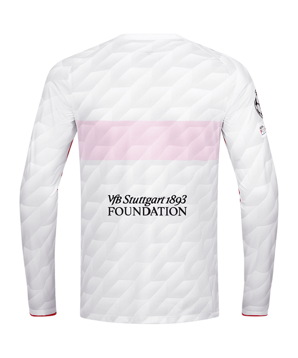 JAKO VfB Stuttgart International Trikot Langarm Home 2026/2027 Weiß F0 - weiss
