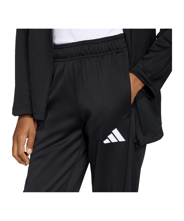 adidas Entrada 26 Trainingshose Kids Schwarz - schwarz