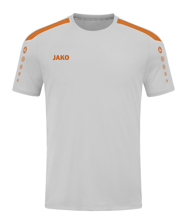 JAKO Power Trikot Kids Grau Orange F846