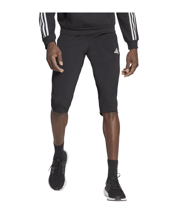 adidas Tiro 23 League 3/4 Trainingshose Schwarz - schwarz