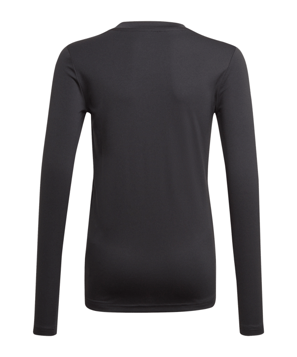 adidas Team Base Top langarm Kids Schwarz - schwarz