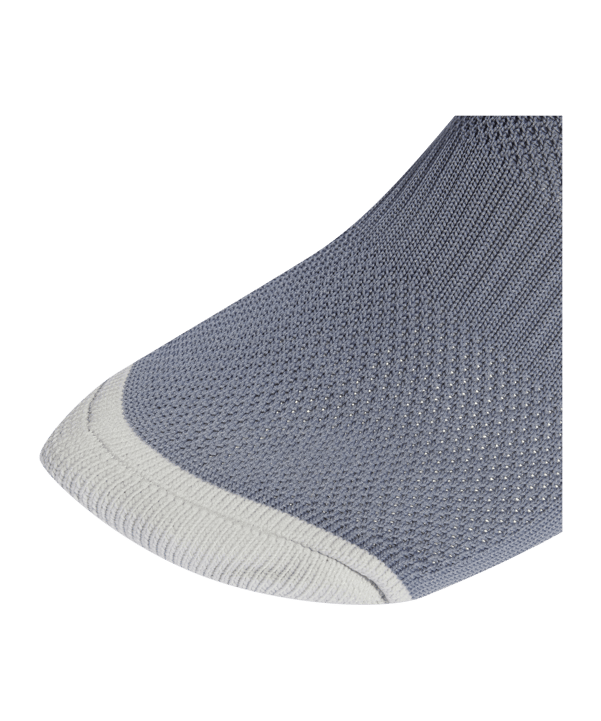 adidas Milano 23 Strumpfstutzen Grau Weiss Grau - grau